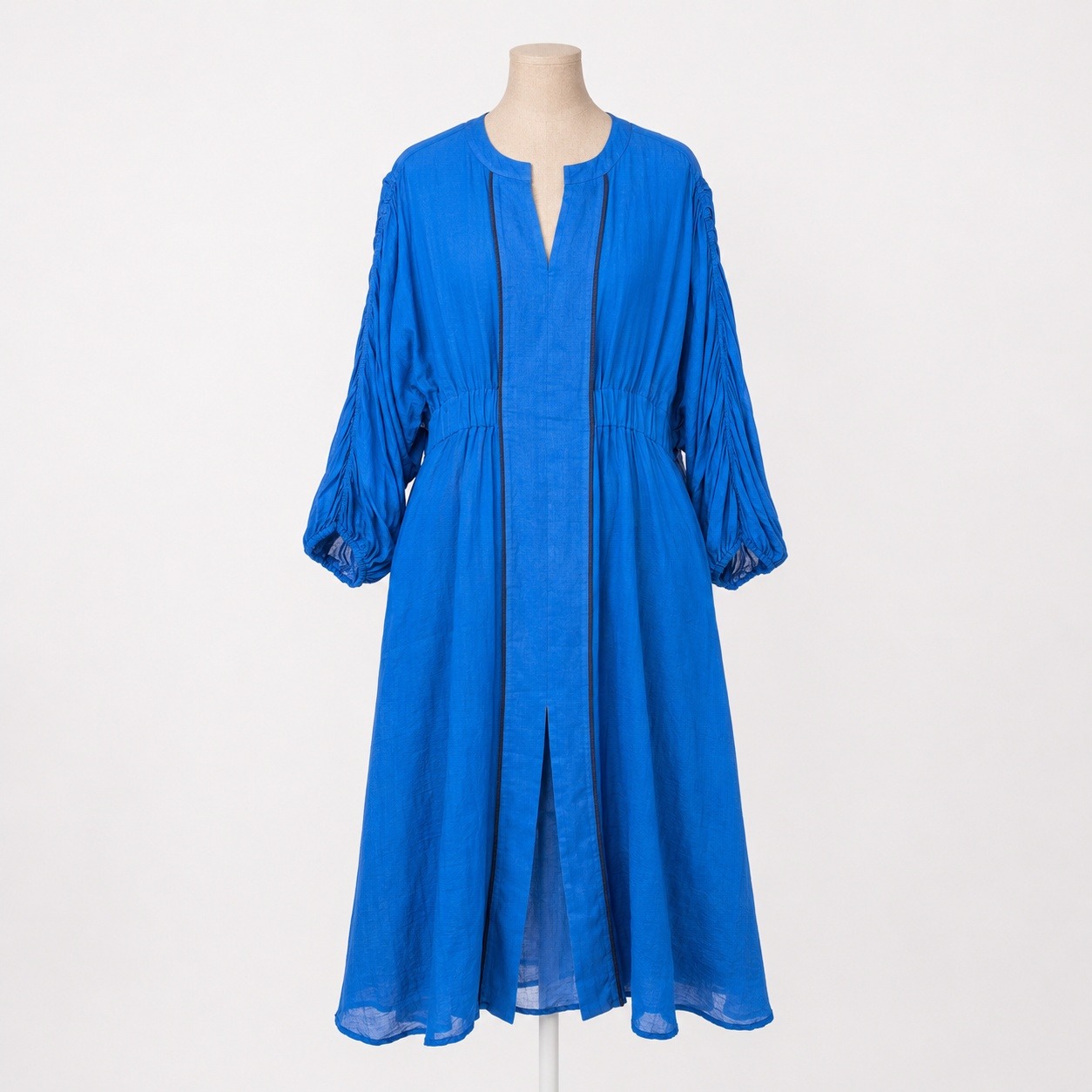 Zeus + Dione Rhea Silk Cotton Peasant Dress Size 42 Resort Cottagecore Goddess